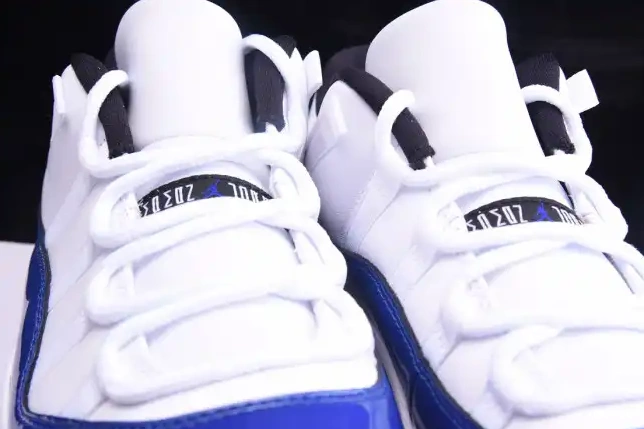 Rep TBkick Retro Jordan Concord Low Air 11 White AH7860-100 0220