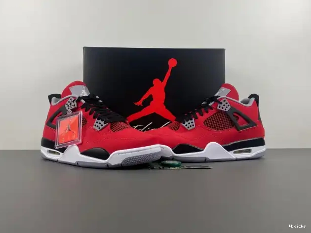 Rep TBkick Toro 308497-603 Jordan 4 Retro Bravo 0223