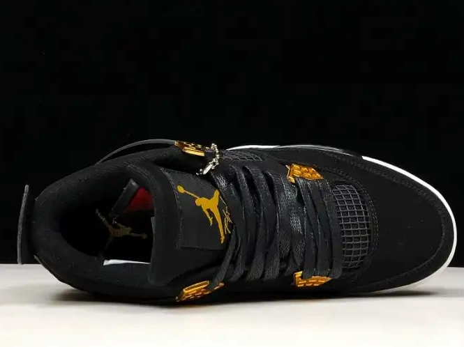 Rep TBkick Royalty Black Gold-White Jordan Air Metallic 308497-032 4 0225