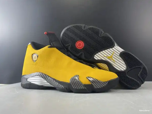 Cheap TBkick RETRO JORDAN 14 BQ3685-706 AIR UNIVERSITY GOLD 0221