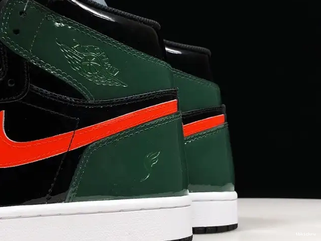 Reps TBkick Jordan Air Team High AV3905-038 Orange-Fir OG 1 x Retro Black SoleFly 0222