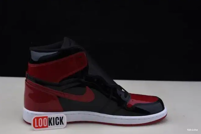 Reps TBkick OG Jordan High Air 1 Patent 555088-063 Bred 0225