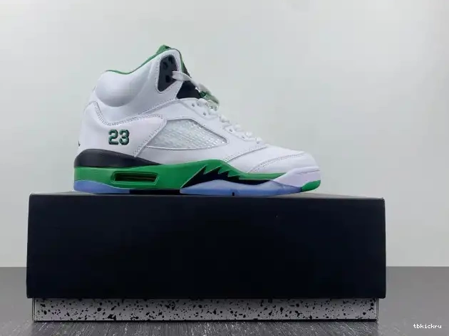 Rep TBkick DD9336-103 Air Jordan WMNS 5 Green Lucky 0217