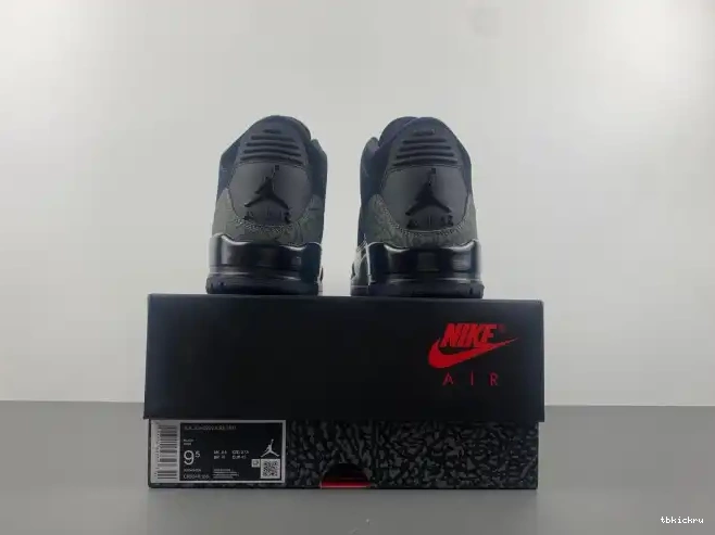 Rep TBkick Black Cat Retro Jordan Air 3 CK9246-168 0210