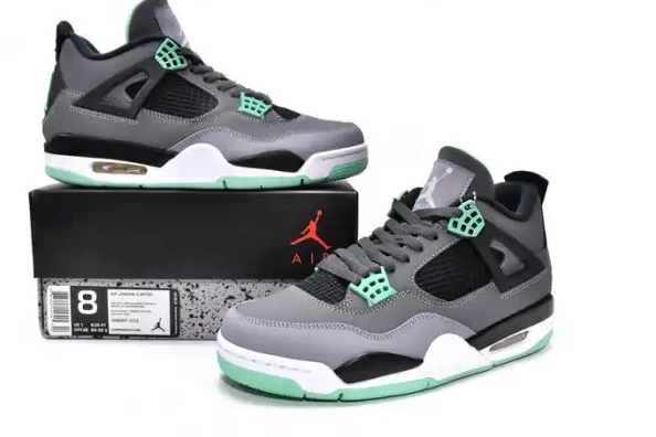 Rep TBkick 308497-033 Retro Jordan 4 Glow Green Air 0225