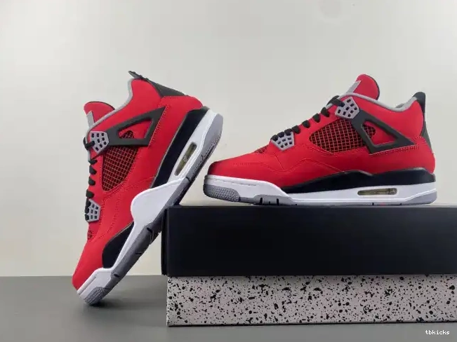 Rep TBkick Toro 308497-603 Jordan 4 Retro Bravo 0223