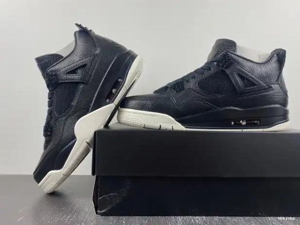 Rep TBkick 819139-010 4 Hair Retro Black Jordan Pony 0218