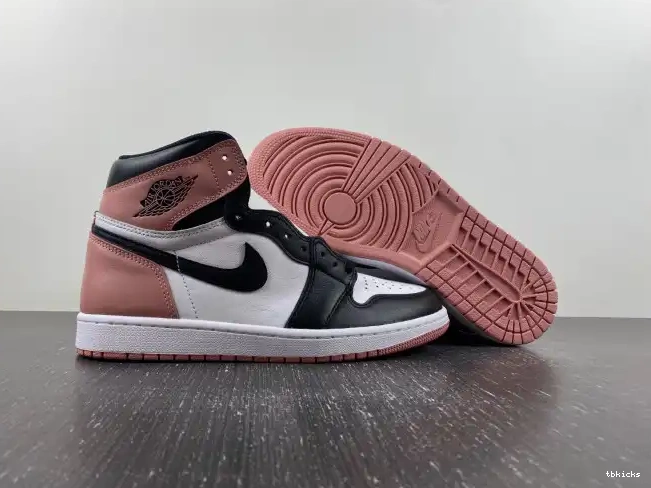 Reps TBkick Pink Rust Retro Nrg 861428-101 High Jordan Air 1 Og 0211