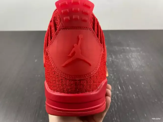 Cheap TBkick Flyknit AQ3559-600 Jordan Red 4 Retro 0207