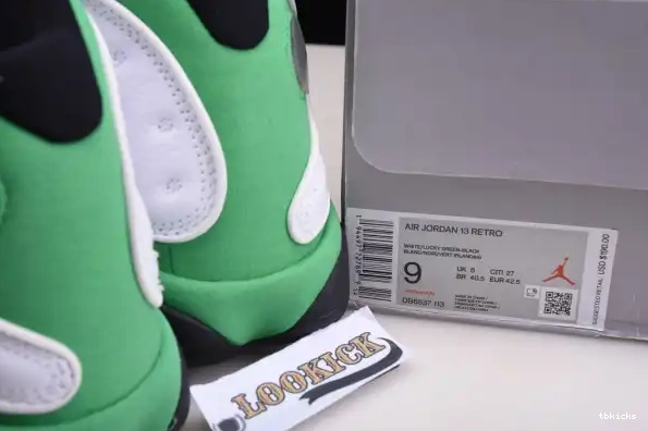 Cheap TBkick Lucky Green Air Jordan 13 DB6537-113 0219