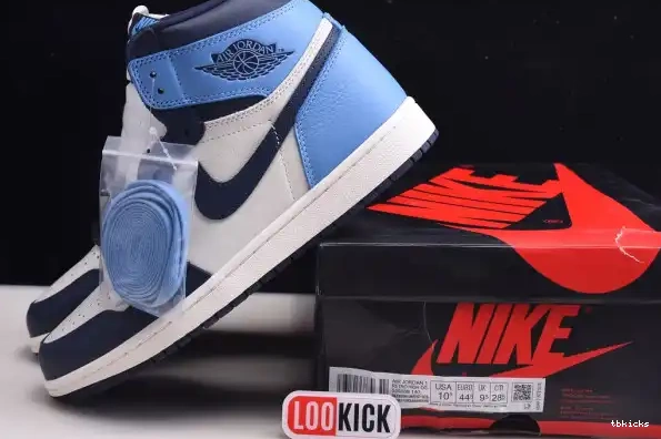 Rep TBkick Obsidian 555088-140 OG Retro 1 Air High Jordan 0217