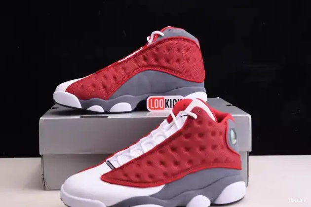 Reps TBkick Gym Air 13 Grey Flint Jordan Retro 414571-600 Red 0218