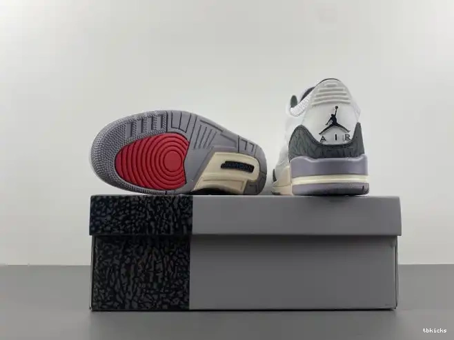 Rep TBkick Jordan 3 Air CT8532-106 Grey Cement 0223