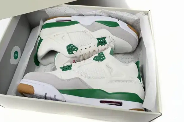 Reps TBkick DR5415-103 Retro Pine Green Jordan 4 SB 0224