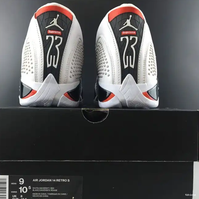 Reps TBkick White Air BV7630-106 Jordan 14 Retro 0226