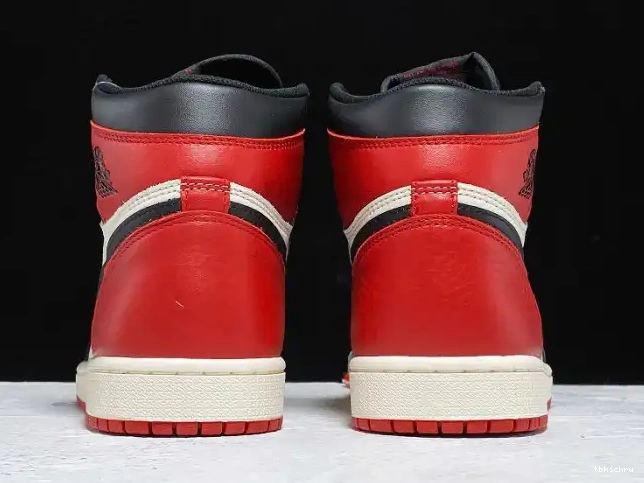 Reps TBkick Retro 1 555088-610 OG Air Toe Bred High Jordan 0221