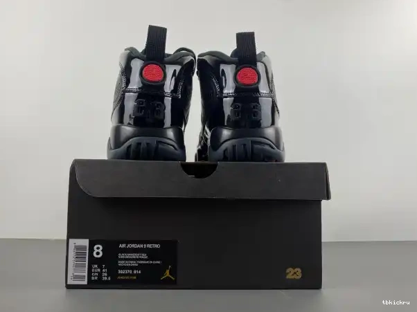 Rep TBkick 302370-014 9 Bred Jordan Patent Retro Air 0212