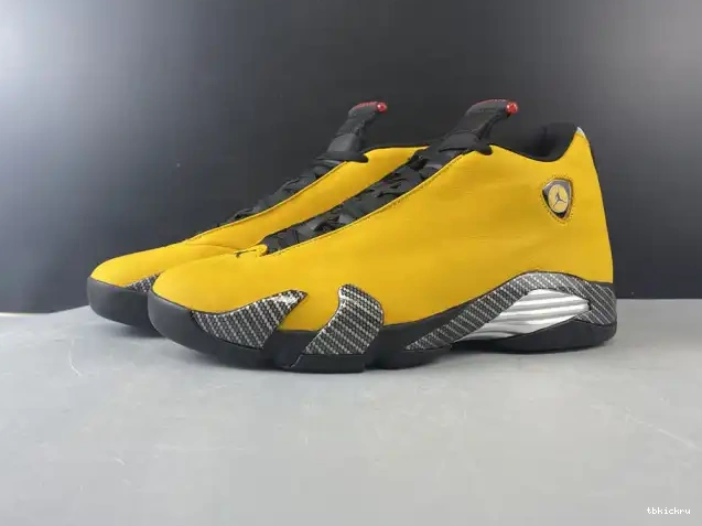 Cheap TBkick RETRO JORDAN 14 BQ3685-706 AIR UNIVERSITY GOLD 0221