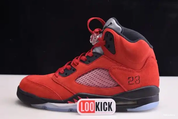 Rep TBkick Bulls 5 Retro Raging Jordan Red DD0587-600 (2021) 0208