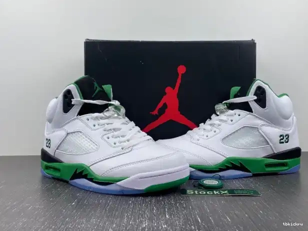 Rep TBkick DD9336-103 Air Jordan WMNS 5 Green Lucky 0217