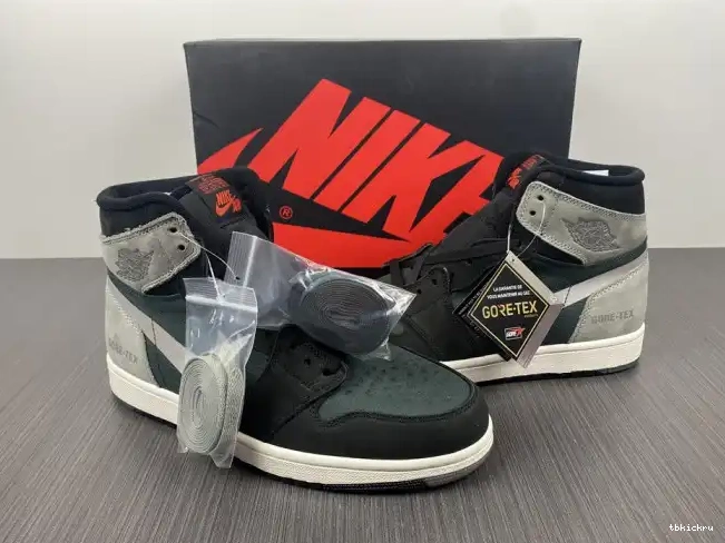 Reps TBkick High Retro 1 Element Jordan Grey Black Particle Gore-Tex DB2889-001 0222