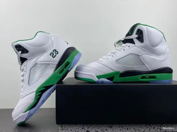 Rep TBkick DD9336-103 Air Jordan WMNS 5 Green Lucky 0217