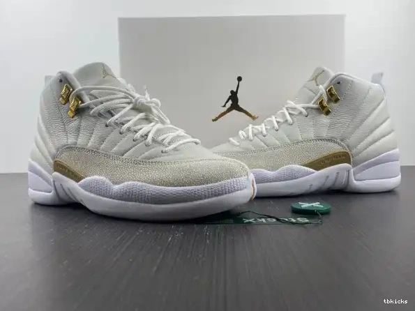 Cheap TBkick 873864-102 Jordan 12 White Retro OVO 0223