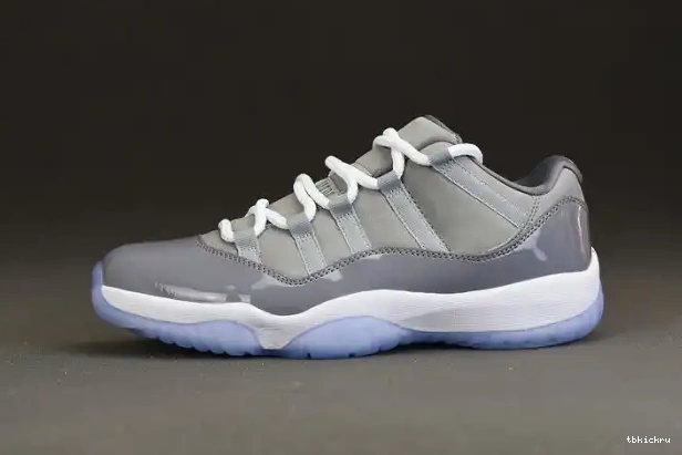 Rep TBkick Grey Jordan Cool 11 Low Air 528895-003 0221