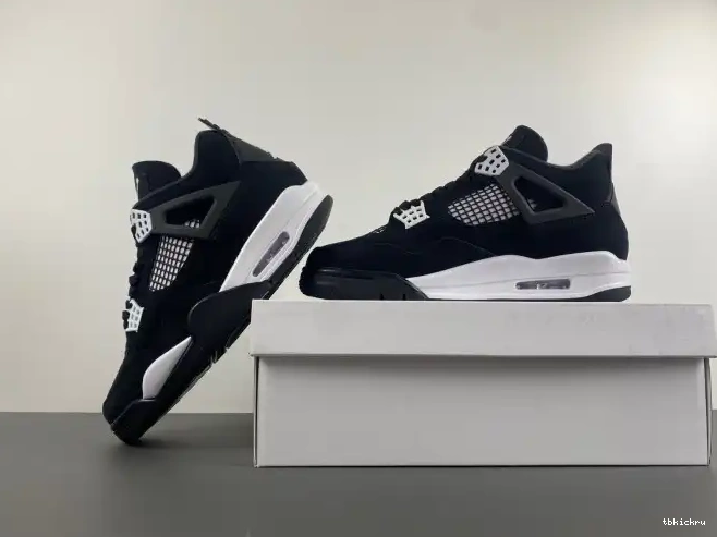 Rep TBkick JORDAN 4 FQ8138-001 THUNDER