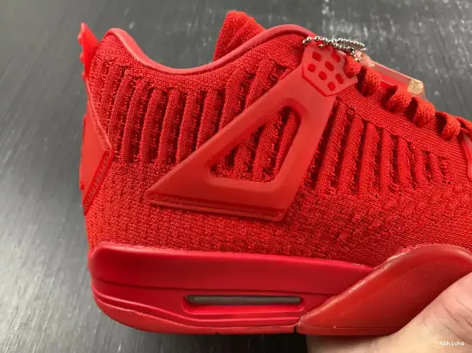 Cheap TBkick Flyknit AQ3559-600 Jordan Red 4 Retro 0207