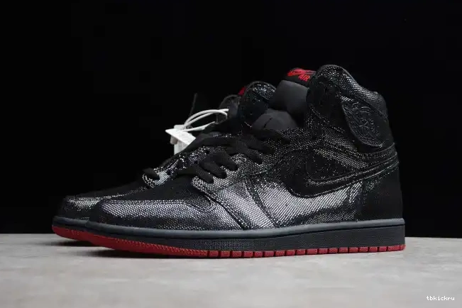 Rep TBkick Retro Jordan 1 Black Gym Air OG Red DC7071-001 High 0213