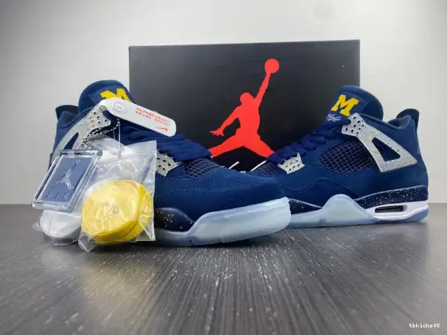 Reps TBkick Air AJ4-1036660 Jordan (PE) Michigan 4 Retro 0220