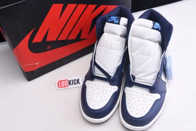 Reps TBkick 555088-140 Air Jordan Retro Obsidian OG 1 High 0213