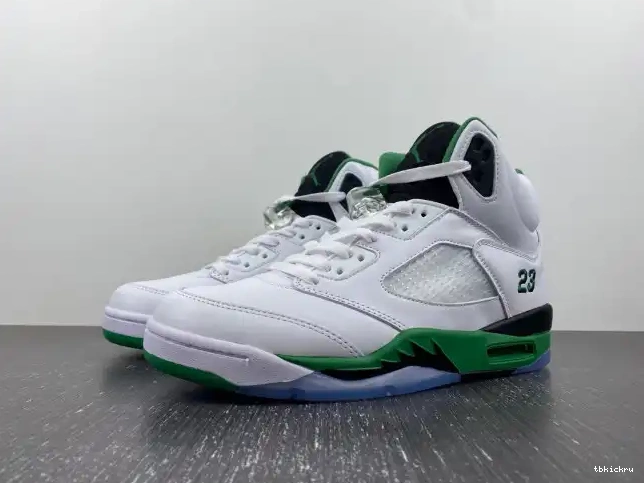 Rep TBkick DD9336-103 Air Jordan WMNS 5 Green Lucky 0217