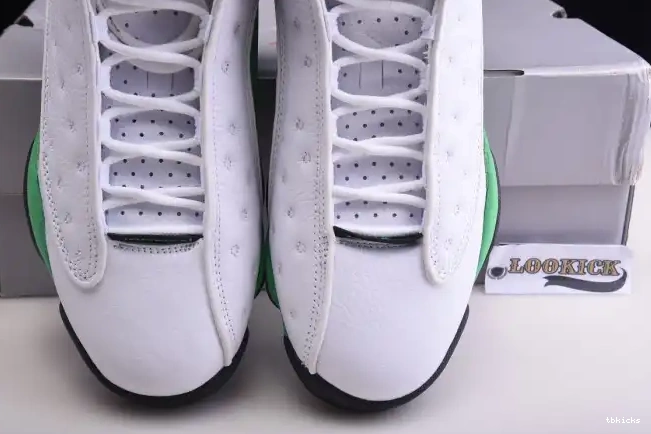 Reps TBkick 13 Air Jordan Lucky DB6537-113 Green 0217