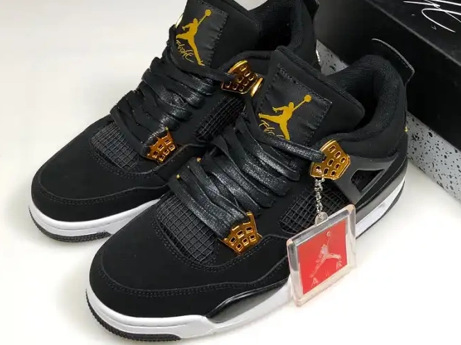 Rep TBkick Royalty Black Gold-White Jordan Air Metallic 308497-032 4 0225