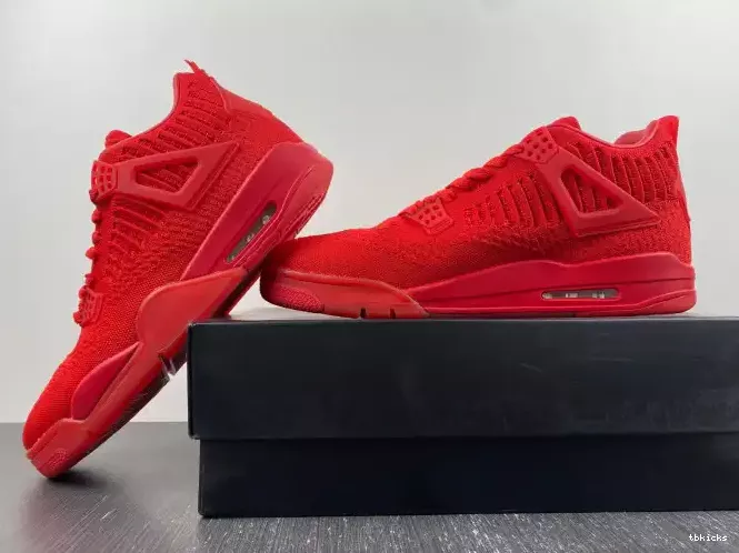 Cheap TBkick Flyknit AQ3559-600 Jordan Red 4 Retro 0207