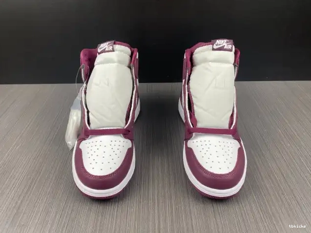 Rep TBkick Bordeaux High Jordan OG 555088-611 Air 1 0218