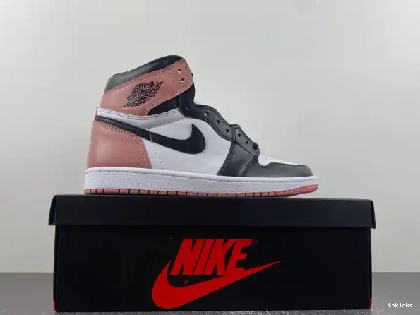 Reps TBkick Pink Rust Retro Nrg 861428-101 High Jordan Air 1 Og 0211