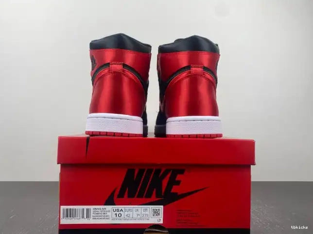 Cheap TBkick 1 Air OG High FD4810-061 Bred Satin WMNS Jordan 0211