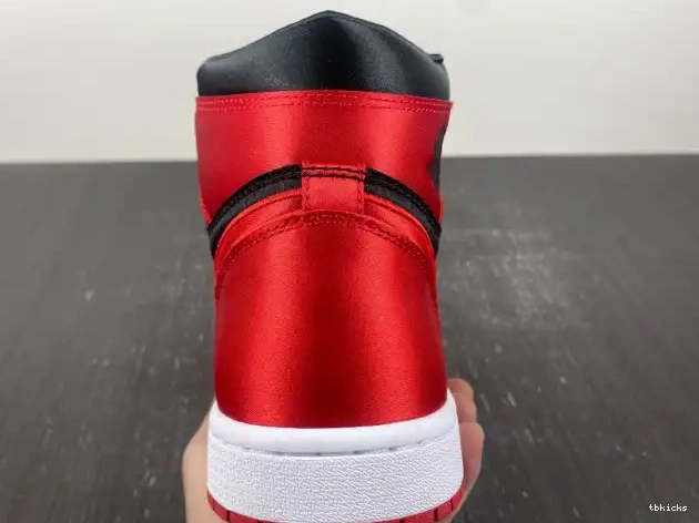 Cheap TBkick 1 Air OG High FD4810-061 Bred Satin WMNS Jordan 0211