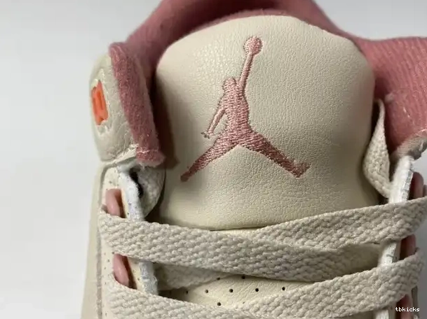 Rep TBkick (W) Jordan Sail CK9246-116 Air 3 Retro Rust Pink 0318