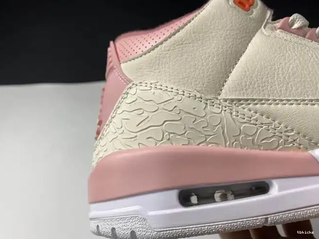 Rep TBkick (W) Jordan Sail CK9246-116 Air 3 Retro Rust Pink 0318