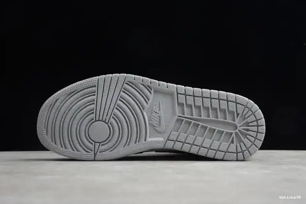 Reps TBkick Grey 554724-092 Light Jordan Mid AIR 1 Smoke 0319