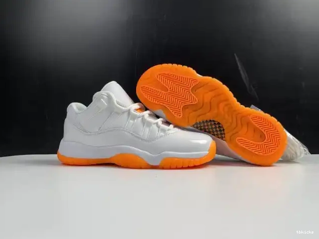 Rep TBkick AH7860-139 JORDAN 11 BRIGHT LOW RETRO CITRUS AIR 0317