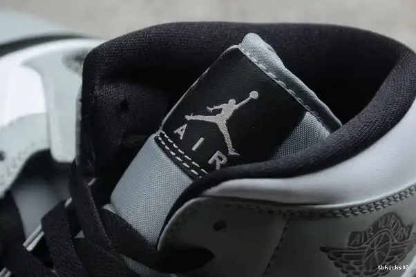 Reps TBkick Grey 554724-092 Light Jordan Mid AIR 1 Smoke 0319