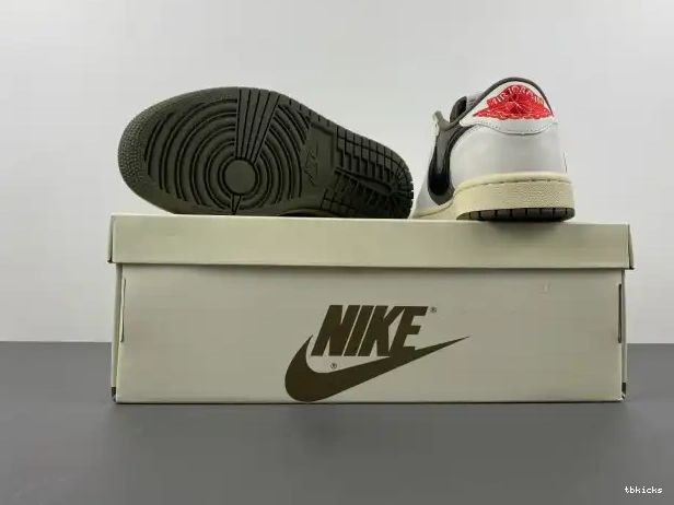 Reps TBkick TRAVIS X SCOTT MEDIUM DM7866-200 OG JORDAN AIR LOW 1 OLIVE 0315