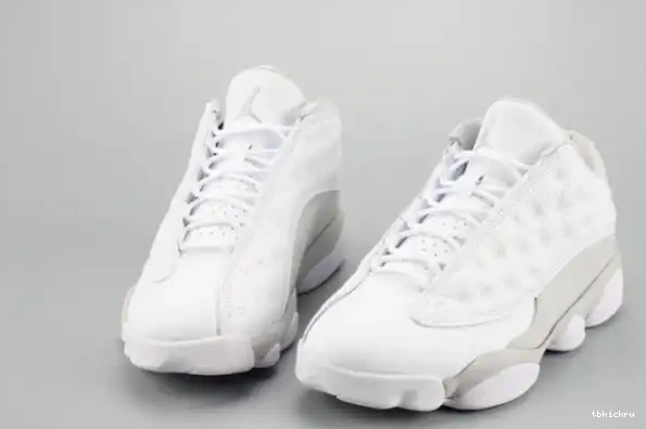 Cheap TBkick 13 LowPure 310810-100 mens white Money Air Jordan 0319