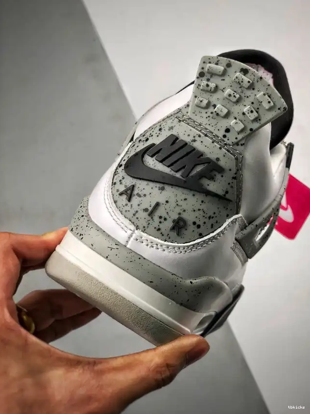 Rep TBkick White Jordan Cement Air 4 840606-192 OG (nike) 0315