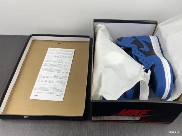 Rep TBkick Air 'Dark Retro High OG 555088-404 Marina Blue' Jordan 1 0317